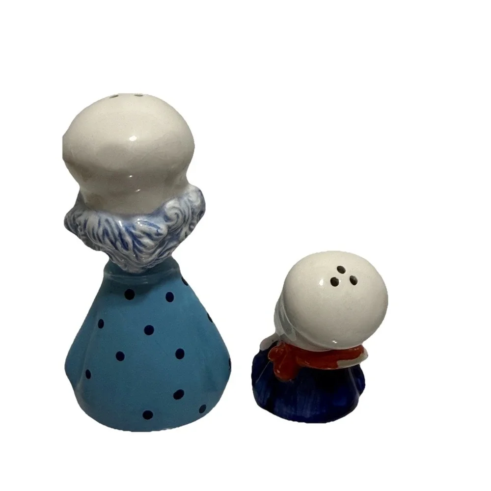 Vintage MAXINE & FLOYD- Salt/Pepper Shakers Hallmark Funny Kitchen Decor AS IS‎